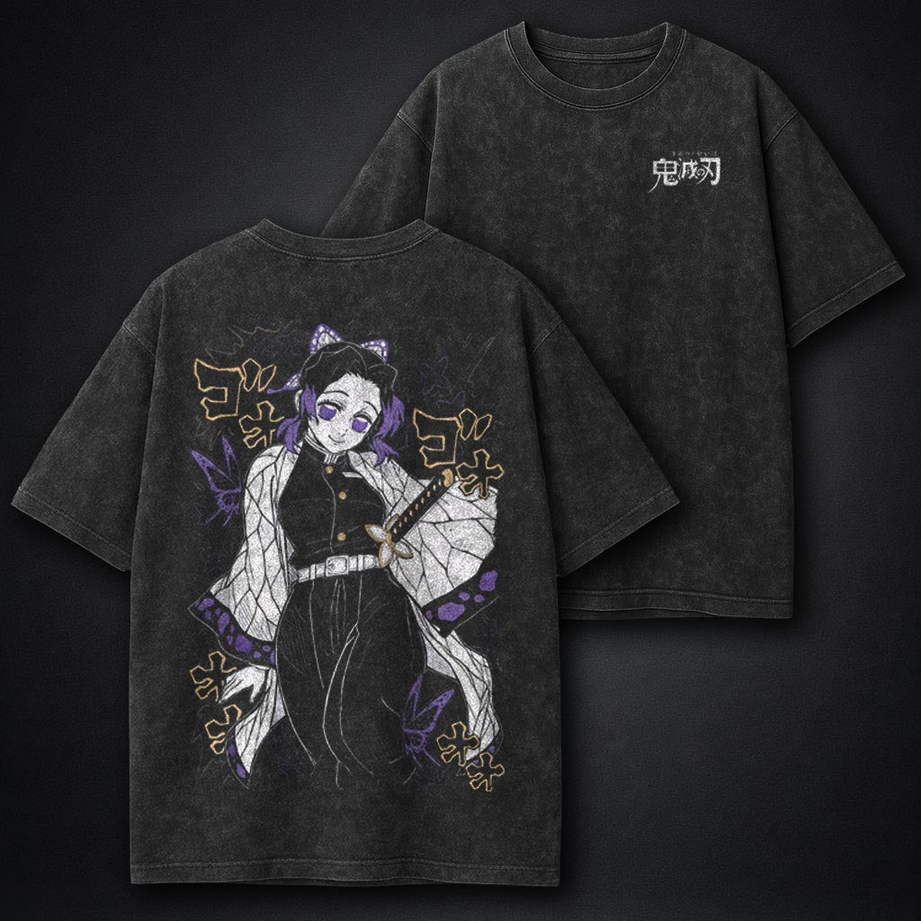 Demon Slayer Edgy Washed T-Shirt