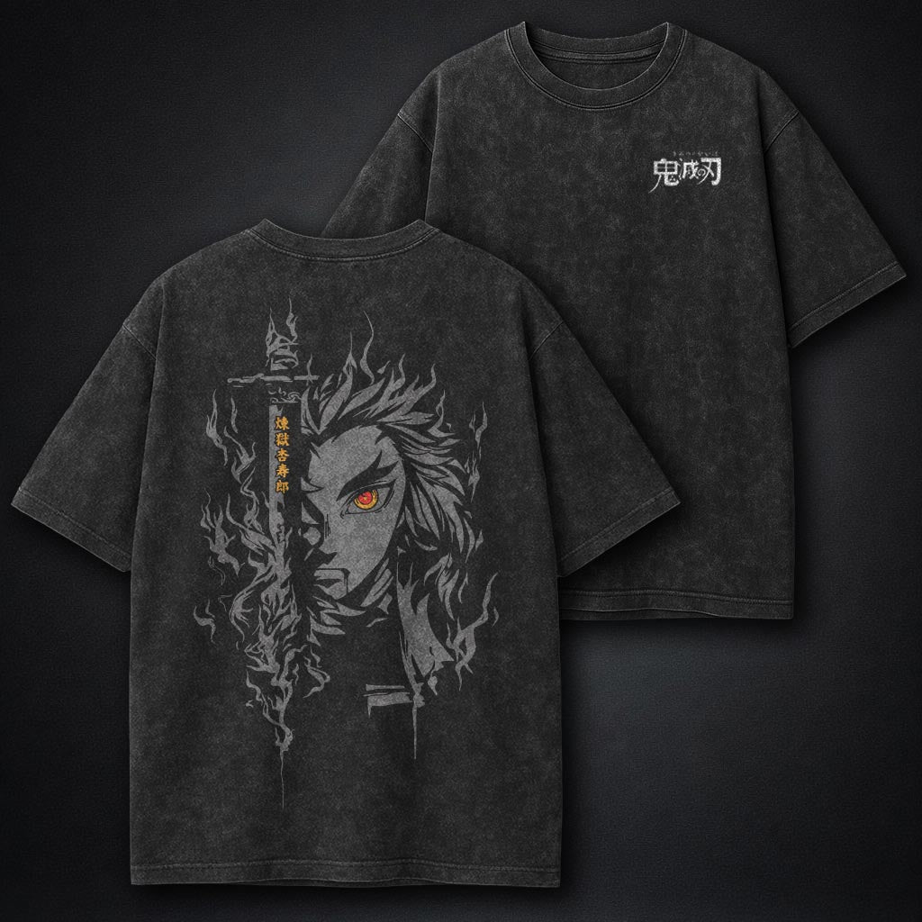 Demon Slayer Bold Washed T-Shirt