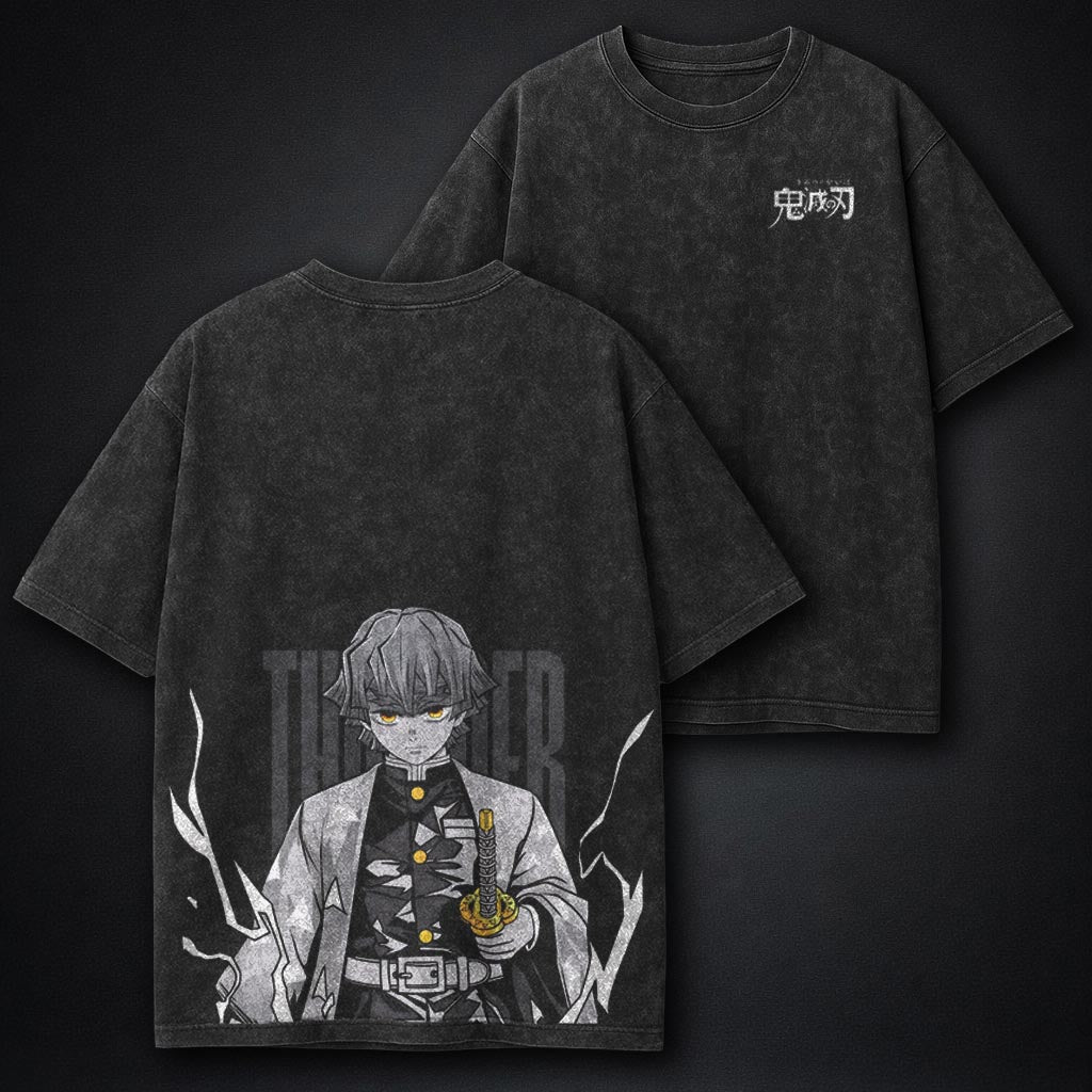 Demon Slayer Relaxed Washed T-Shirt