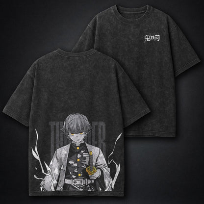 Demon Slayer Relaxed Washed T-Shirt