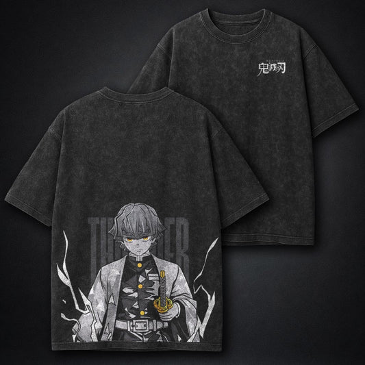 Demon Slayer Relaxed Washed T-Shirt