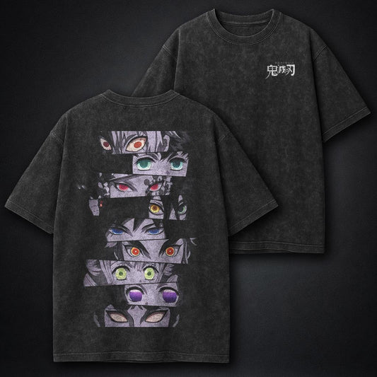 Demon Slayer Loose-fit Washed T-Shirt