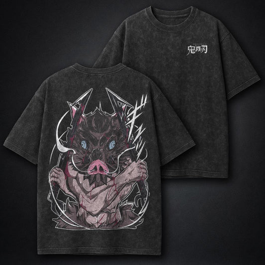 Demon Slayer Boxy Washed T-Shirt
