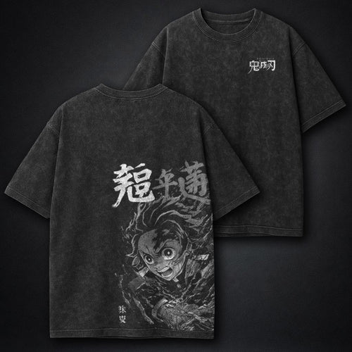 Demon Slayer Heavyweight Washed T-Shirt
