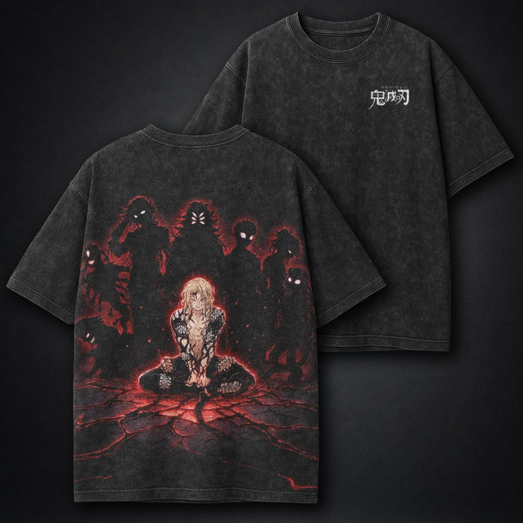 Demon Slayer Cozy Washed T-Shirt