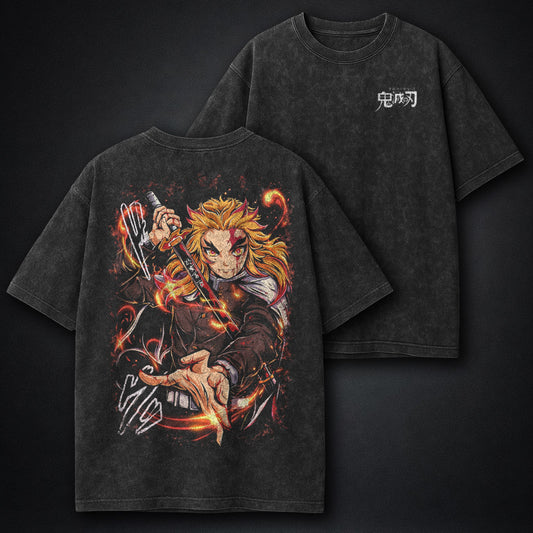 Demon Slayer All-season Washed T-Shirt