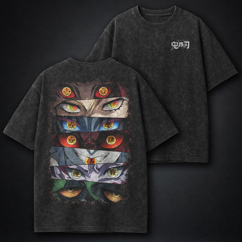 Demon Slayer French-terry Washed T-Shirt