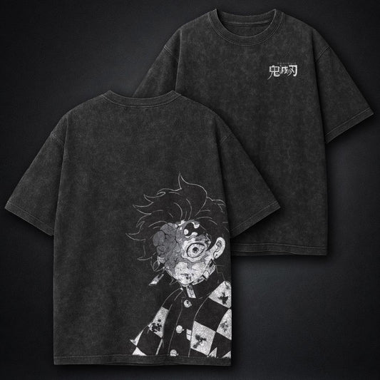 Demon Slayer Oversized Washed T-Shirt