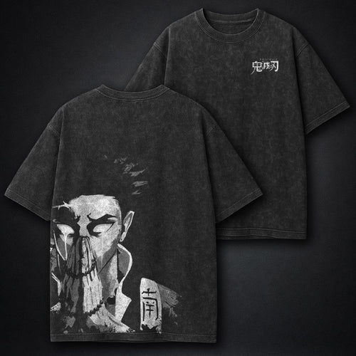 Demon Slayer Casual Washed T-Shirt