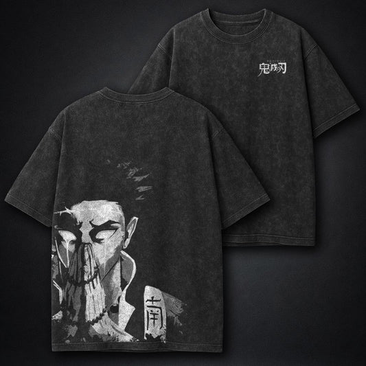 Demon Slayer Casual Washed T-Shirt