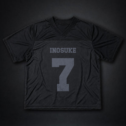Demon Slayer Characters Black Jersey