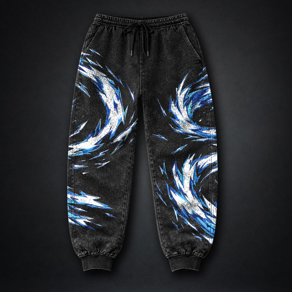 Demon Slayer Inosuke Beast Breathing Washed Joggers