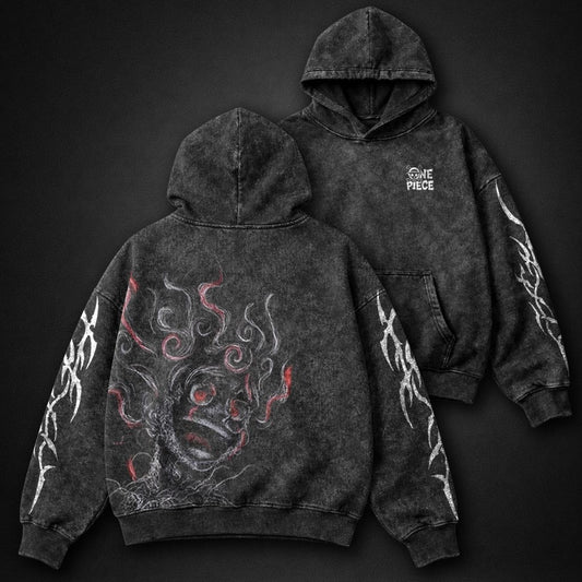 One Piece Heavyweight Washed Hoodie