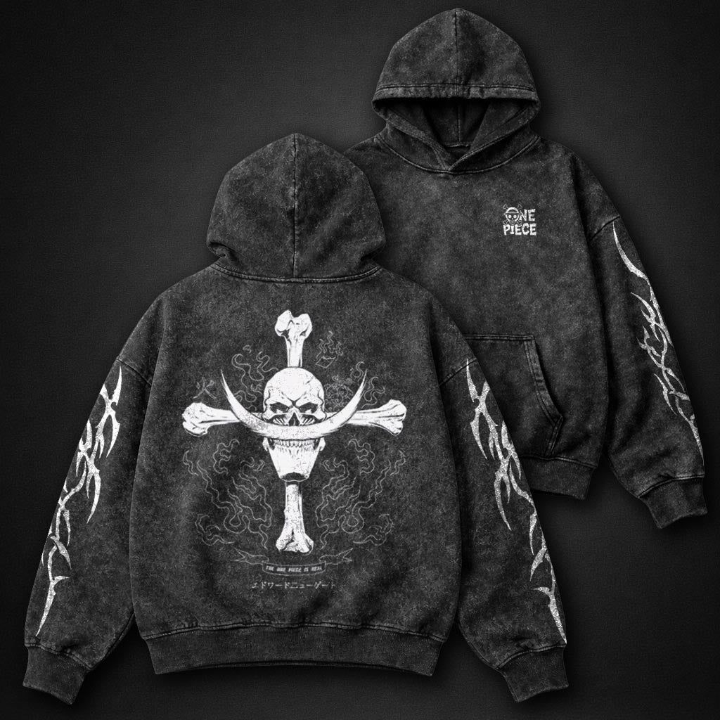 One Piece Premium Washed Hoodie