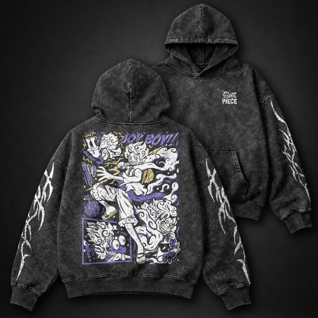 One Piece Sleek Washed Hoodie