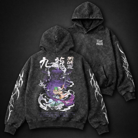 One Piece Modern Washed Hoodie