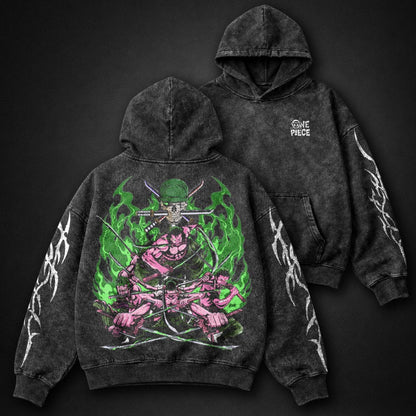 One Piece Minimal Washed Hoodie