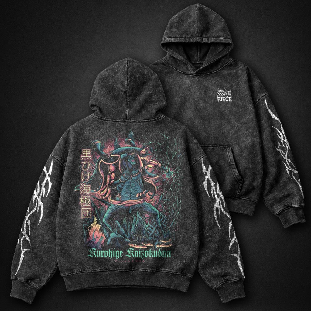 One Piece Breathable Washed Hoodie