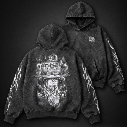 One Piece Comfy Washed Hoodie