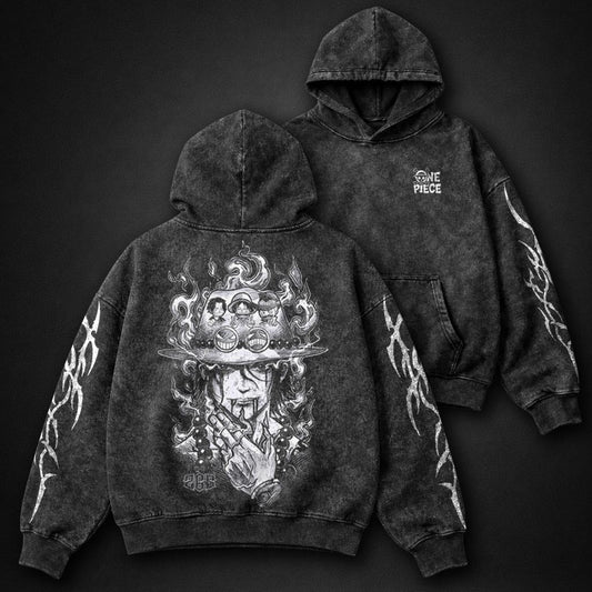 One Piece Comfy Washed Hoodie