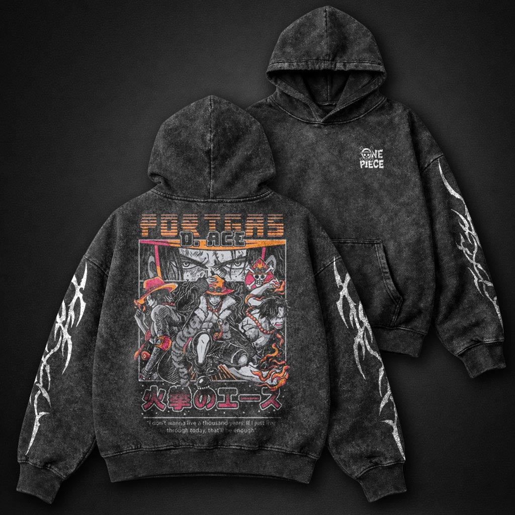 One Piece Refined Washed Hoodie
