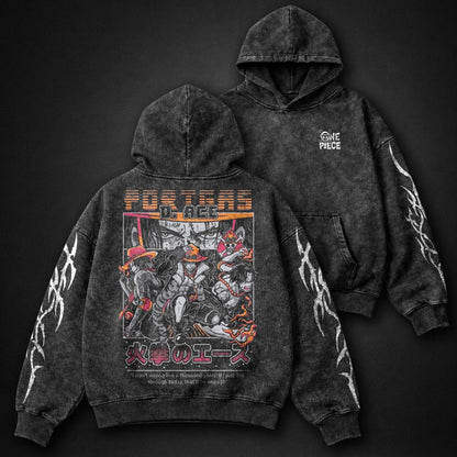 One Piece Refined Washed Hoodie