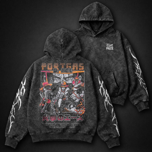 One Piece Refined Washed Hoodie