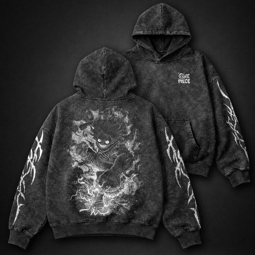 One Piece Boxy Washed Hoodie