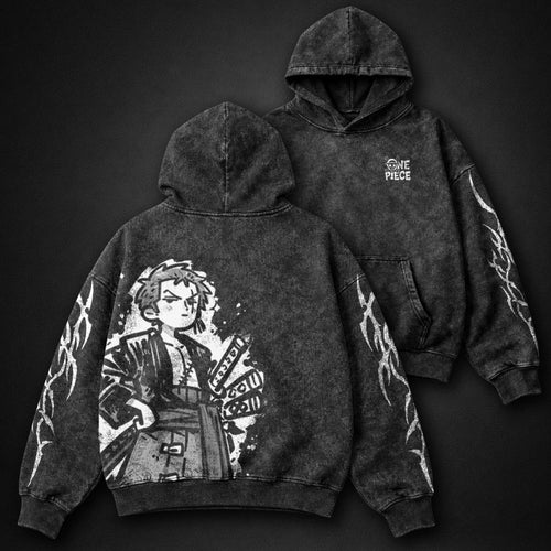 One Piece Bold Washed Hoodie