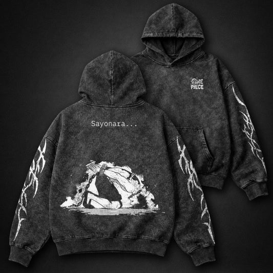 One Piece Relaxed Washed Hoodie