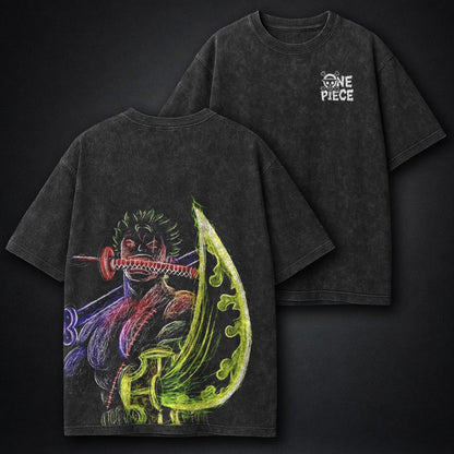 One Piece Fitted Washed T-Shirt