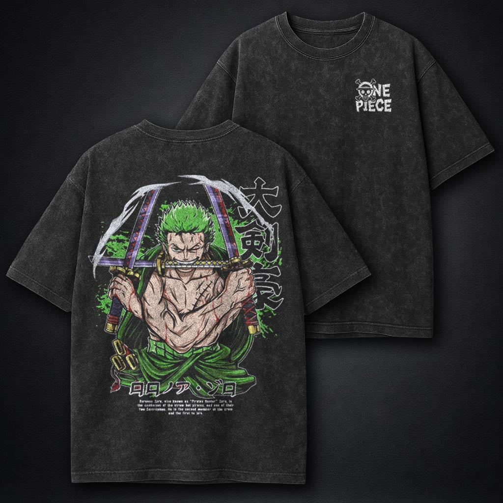 One Piece Premium Washed T-Shirt