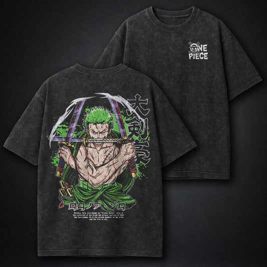 One Piece Premium Washed T-Shirt