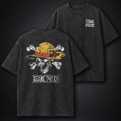 One Piece Breathable Washed T-Shirt
