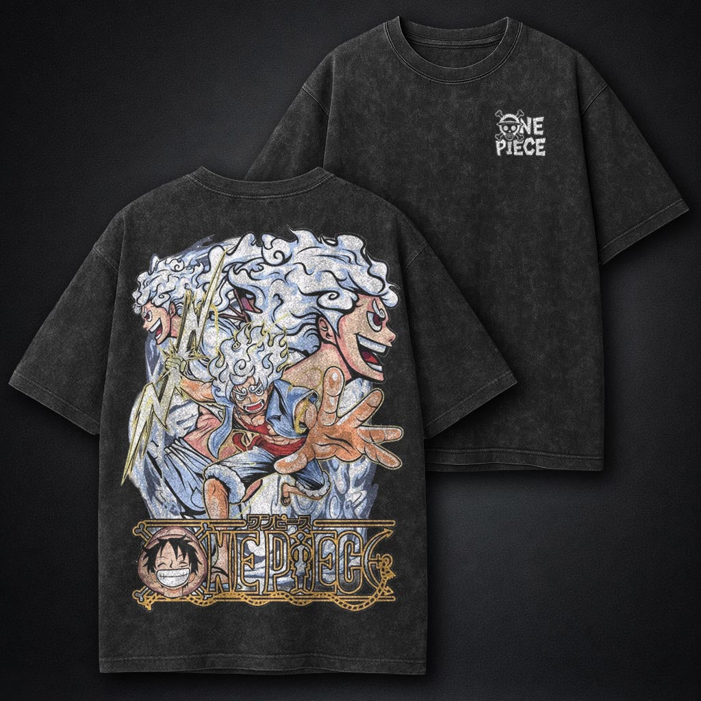 One Piece Modern Washed T-Shirt