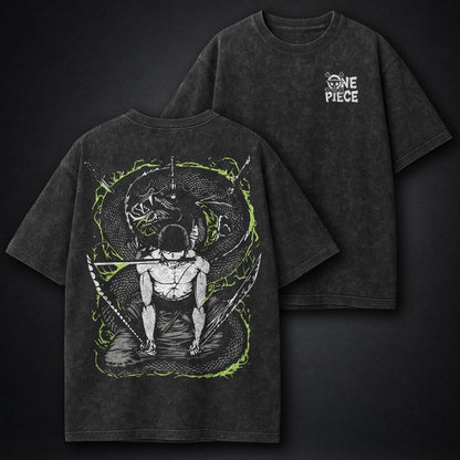 One Piece Boxy Washed T-Shirt
