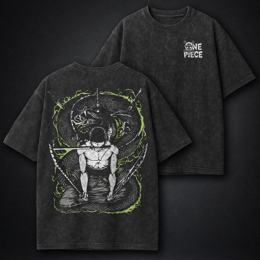 One Piece Boxy Washed T-Shirt