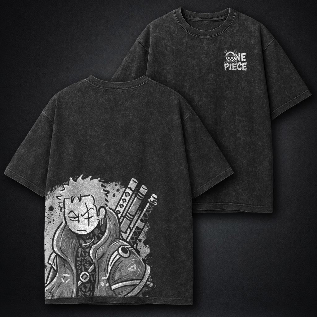 One Piece Durable Washed T-Shirt