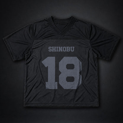 Demon Slayer Characters Black Jersey