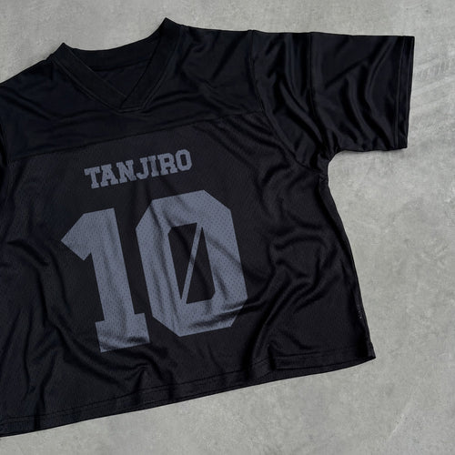 Demon Slayer Characters Black Jersey