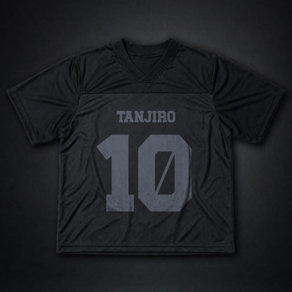 Demon Slayer Characters Black Jersey